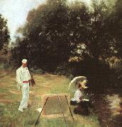 John Singer Sargent Dennis Miller Bunker Painting at Calcot oil painting picture wholesale